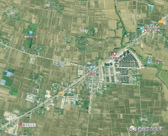 南陽(yáng)市二環(huán)邊：第十八完全學(xué)校開工了